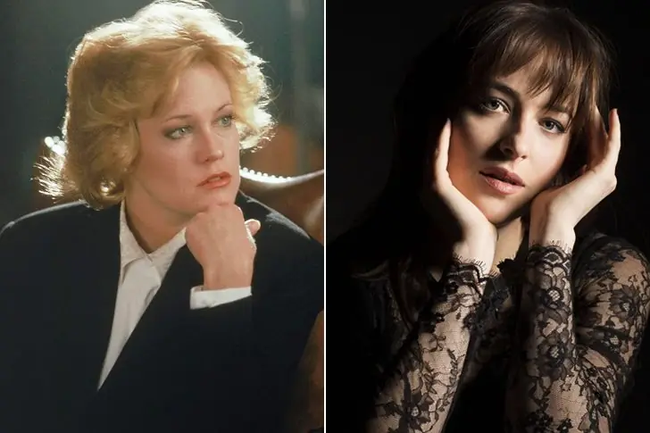 Dakota Johnson and Melanie Griffith