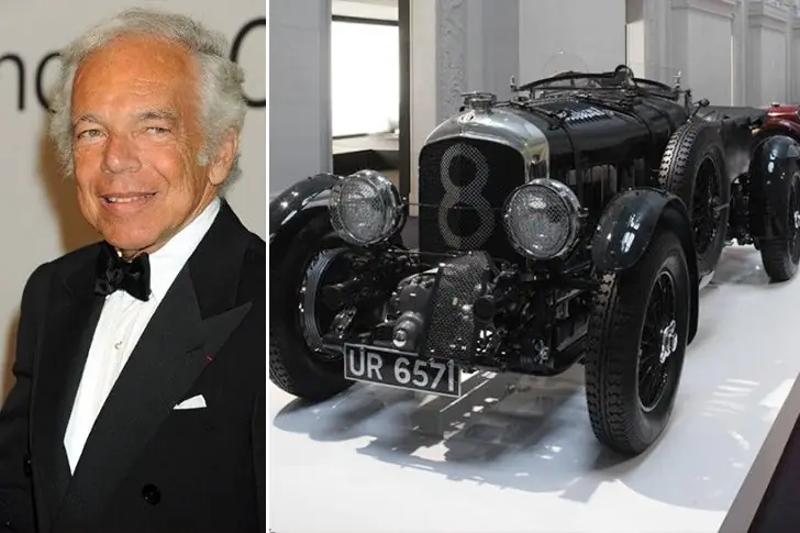 Ralph Lauren – Vintage Bentley Blower, Estimated $5 Million