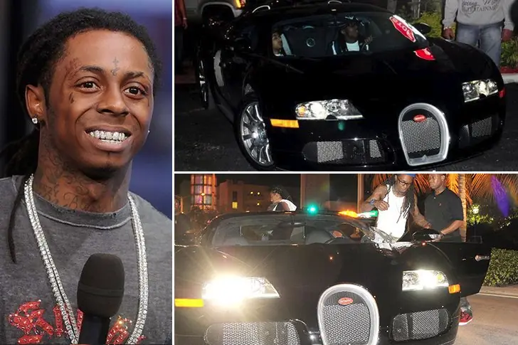 Lil’ Wayne – Bugatti Veyron, Estimated $2.5 Million