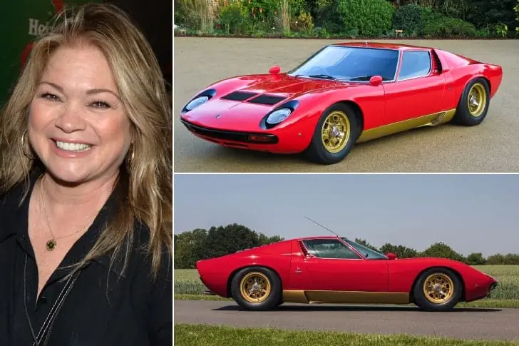 Valerie Bertinelli – Lamborghini Miura S, Price Undisclosed