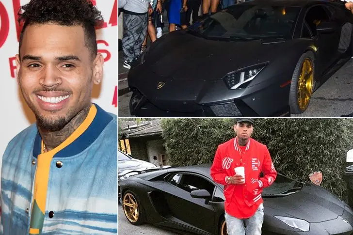 Chris Brown – Lamborghini Aventador, avaliado em US$ 450 mil