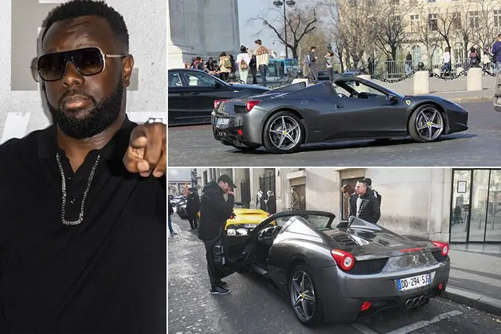 Maitre Gims – une Ferrari 458 Italia