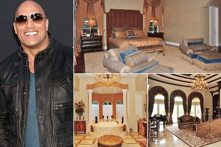 Dwayne “The Rock” Johnson – Estimated $3.4 Million, Florida