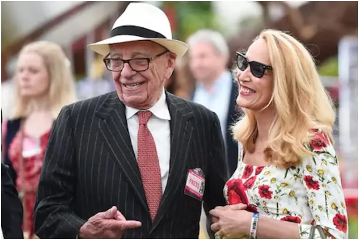 Rupert Murdoch and Jerry Hall – 3 Years