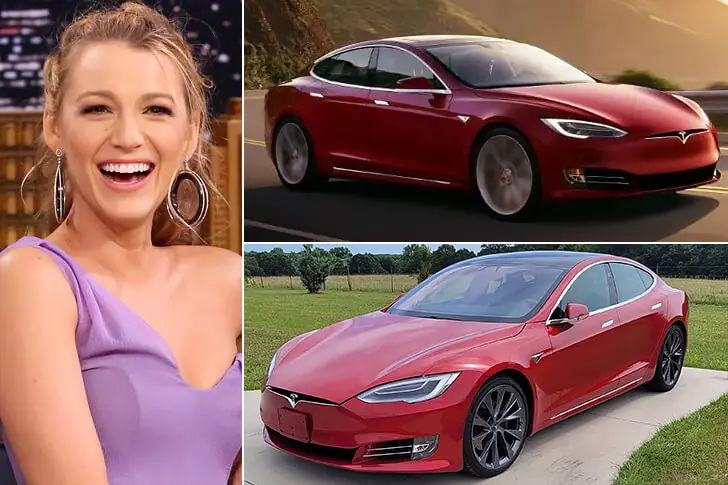 Blake Lively – Tesla Model S, Estimated $100K