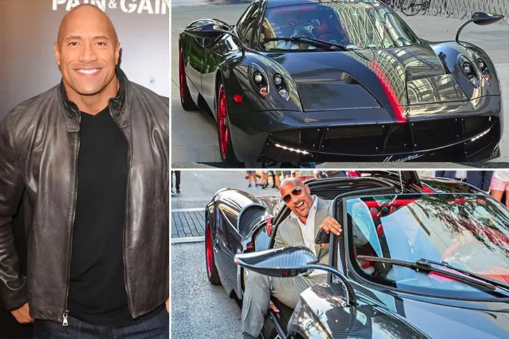 Dwayne “The Rock” Johnson – Pagani Huayra, Estimated $1.5 Million