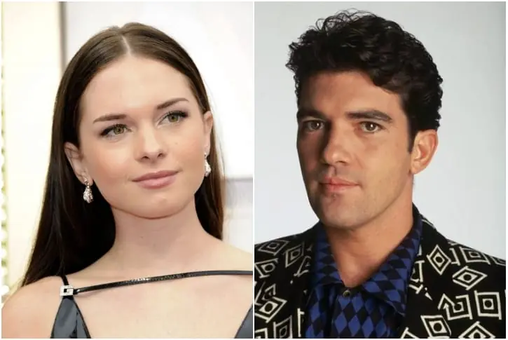 Antonio Banderas and Stella Banderas
