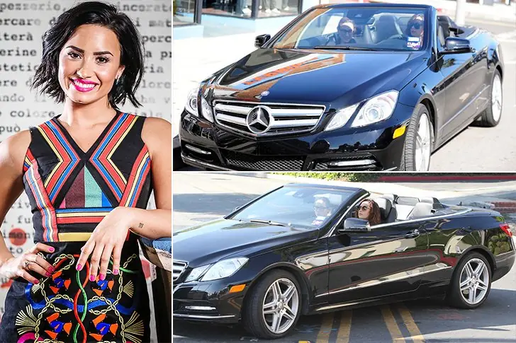 Demi Lovato – Mercedes-Benz E350, aproximadamente $150mil