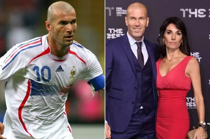 ZINEDINE ZIDANE & VERONIQUE ZIDANE