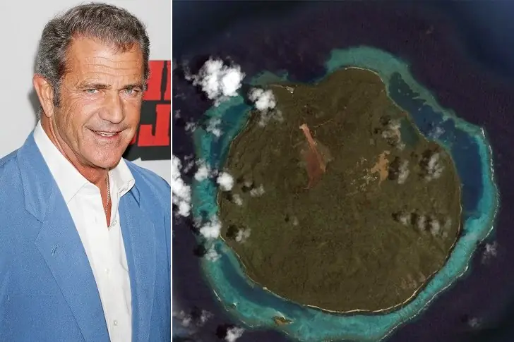 Mel Gibson – Mago Island, $15 Million