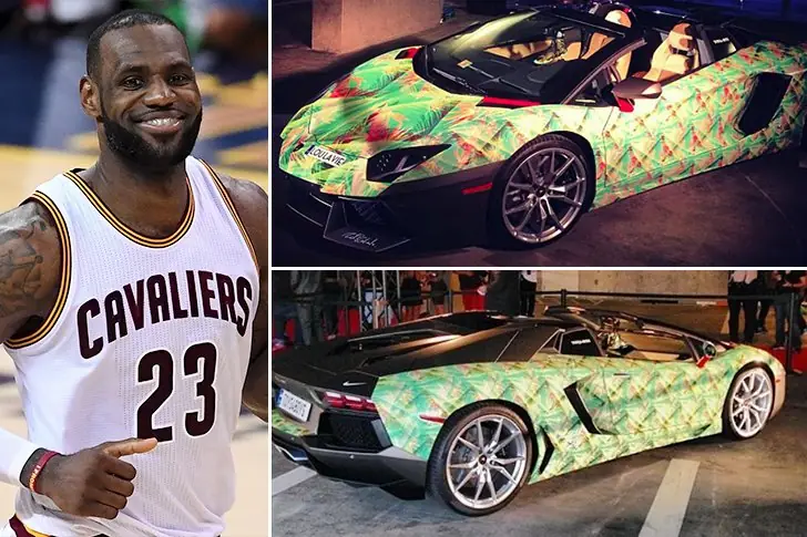 LeBron James – Lamborghini Aventador Roadster, Estimated $400K