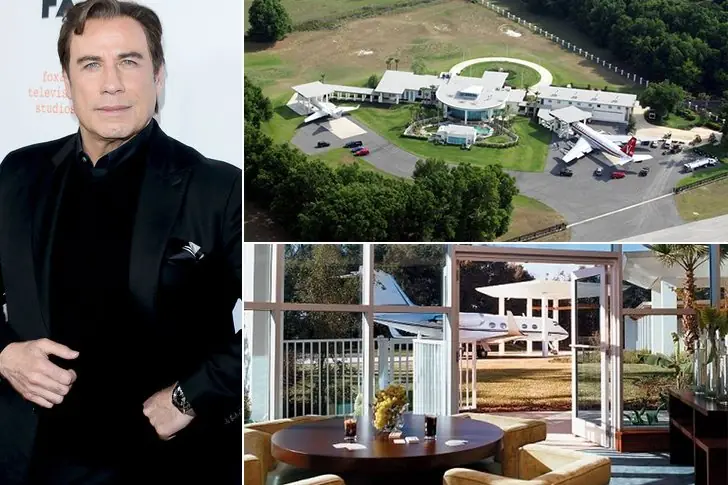 John Travolta – $US 12 milhões, Flórida