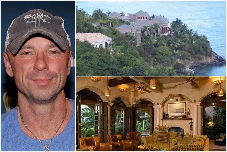 Kenny Chesney – Est. $11 Million, St. John U.S. Virgin Islands
