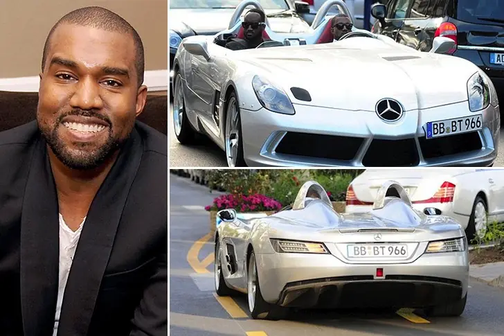 Kanye West – Mercedes SLR, Estimated $850K