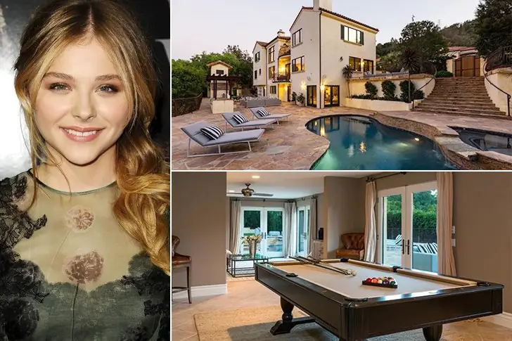 Chloë Grace Moretz – $3.4 Million, L.A.