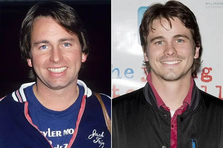 Jason Ritter and John Ritter