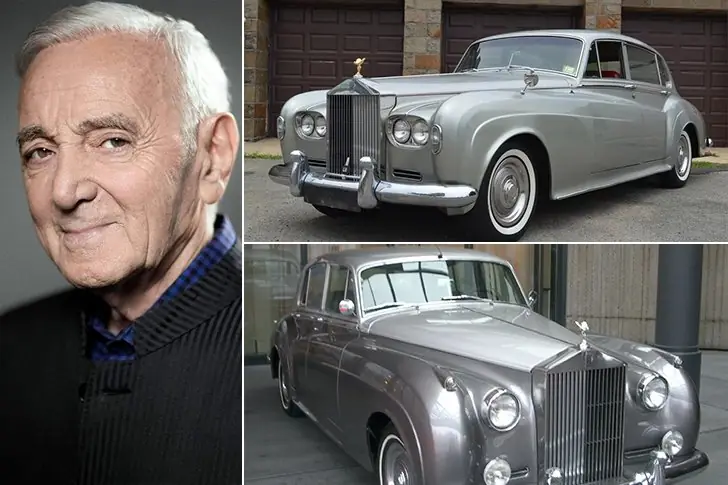 Charles Aznavour – une Rolls Royce Silver Cloud
