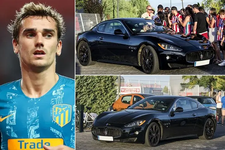 Antoine Griezmann – une Maserati GranTurismo