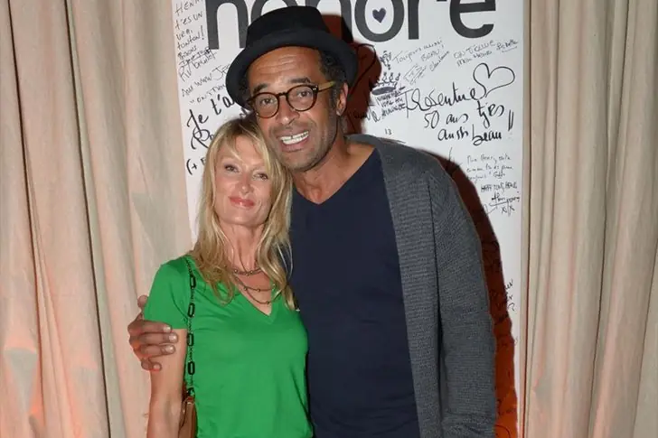 Yannick Noah et Isabelle Camus