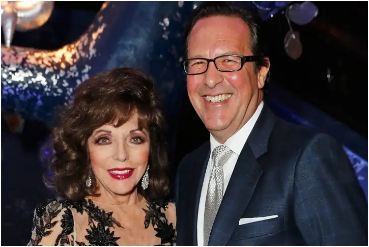 Joan Collins and Percy Gibson – 17 Years