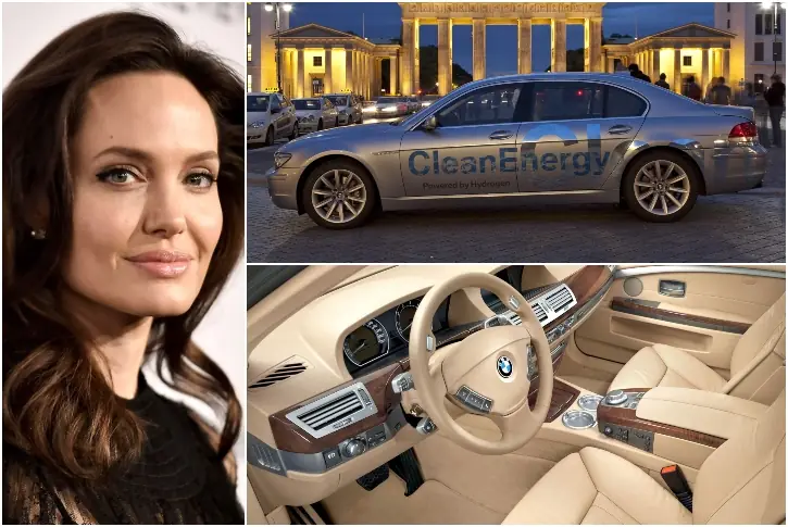 Angelina Jolie – BMW Hydrogen 7, Est. $118,000