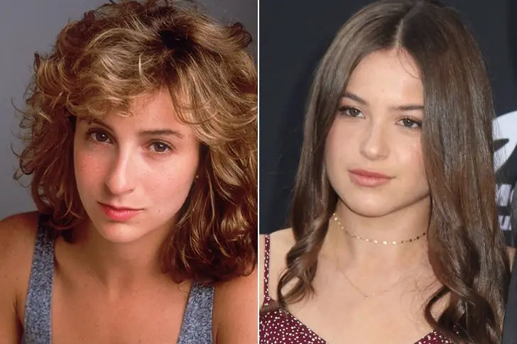 Stella Gregg and Jennifer Grey