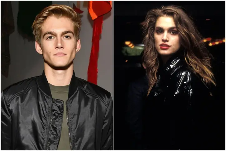 Presley Gerber and Cindy Crawford