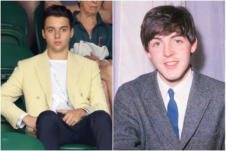 Arthur Alistair Donald and Paul McCartney