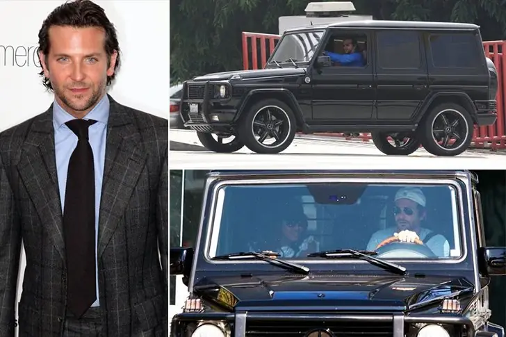 Bradley Cooper – Mercedes-Benz G500, Estimated $220K