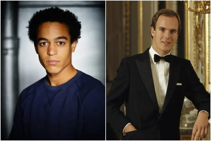 Alexandre Grimaldi-Coste and Prince Albert