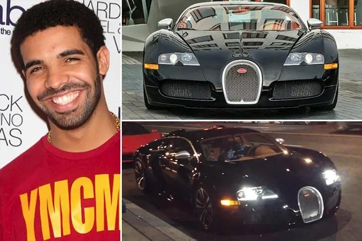 Drake – Bugatti Veyron, Estimated $2.5 Million