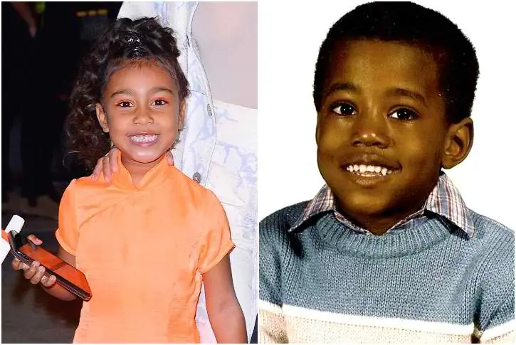 North West and Kanye West